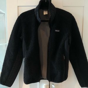 Patagonia Classic Black Zip-Up Fleece M